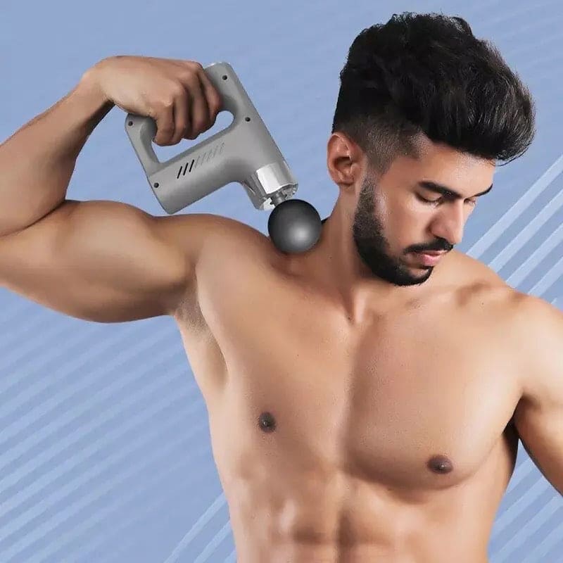 4 In 1 Fascial Gun Massager, Portable Massage Gun, Body Shoulder Neck Massager, 5 Gear Deep Tissue Mini Fitness Musle Massager, 4 Head Gun Sports Muscle Relaxing Massager, Anti-slip Muscle Massager, Muscle Stimulation Device Massage Gun 4 In 1 Fascial Gun Massager, Portable Massage Gun, Body Shoulder Neck Massager, 5 Gear Deep Tissue Mini Fitness Musle Massager, 4 Head Gun Sports Muscle Relaxing Massager, Anti-slip Muscle Massager, Muscle Stimulation Device Massage Gun